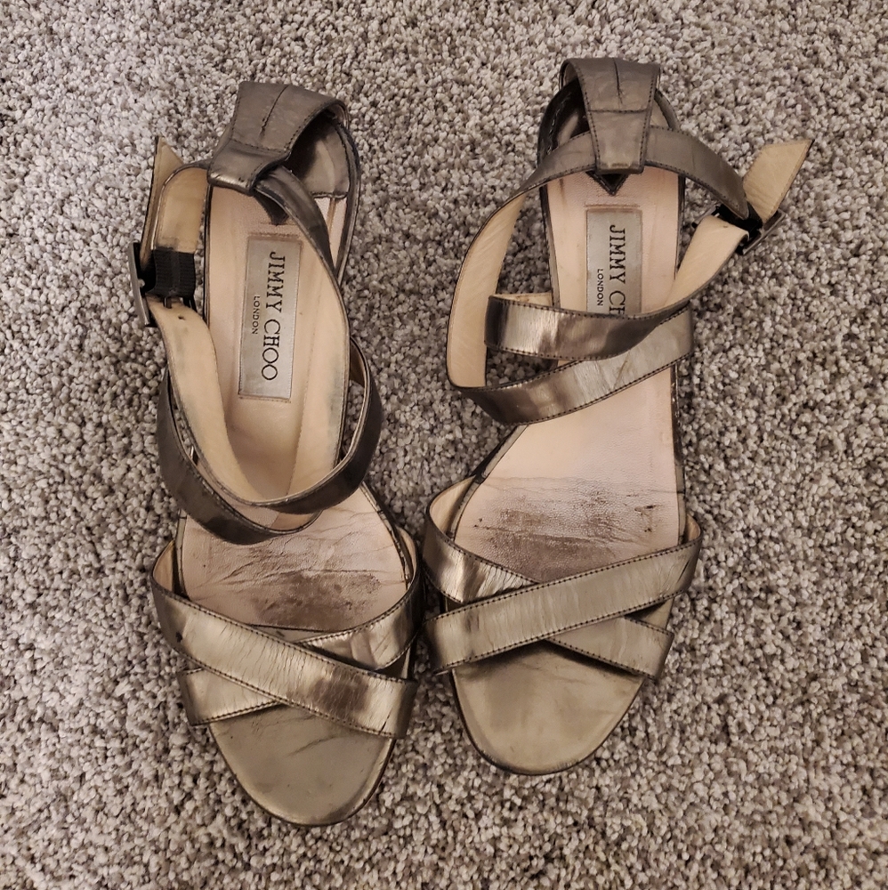 Jimmy choo 38.5 sandals shoes